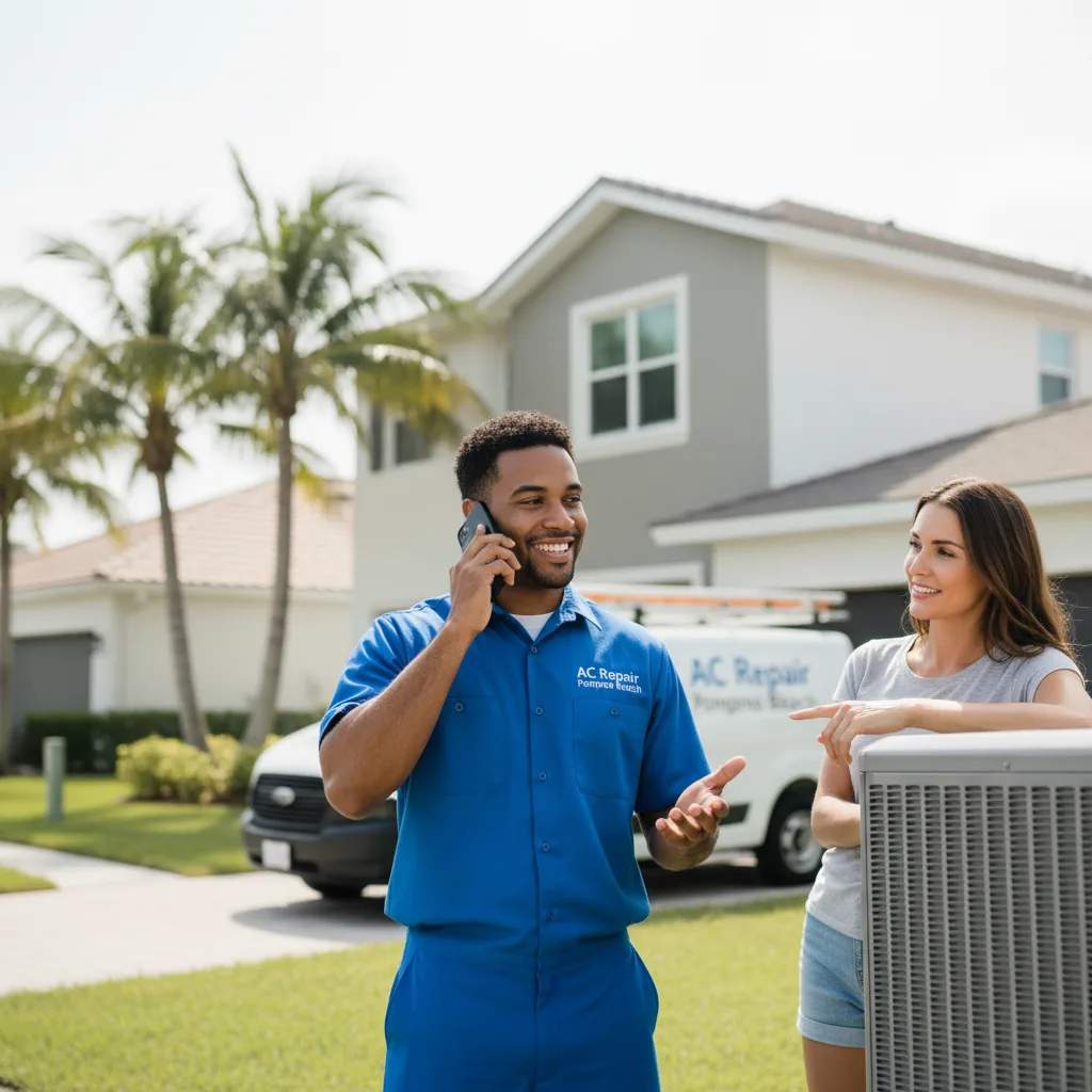 AC Repair Pompano Beach customer support in Whiteland